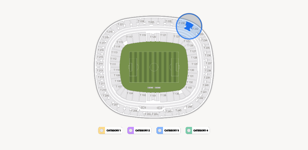 Estadio Akron Seating Chart