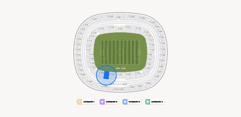 Estadio Akron Seating Chart
