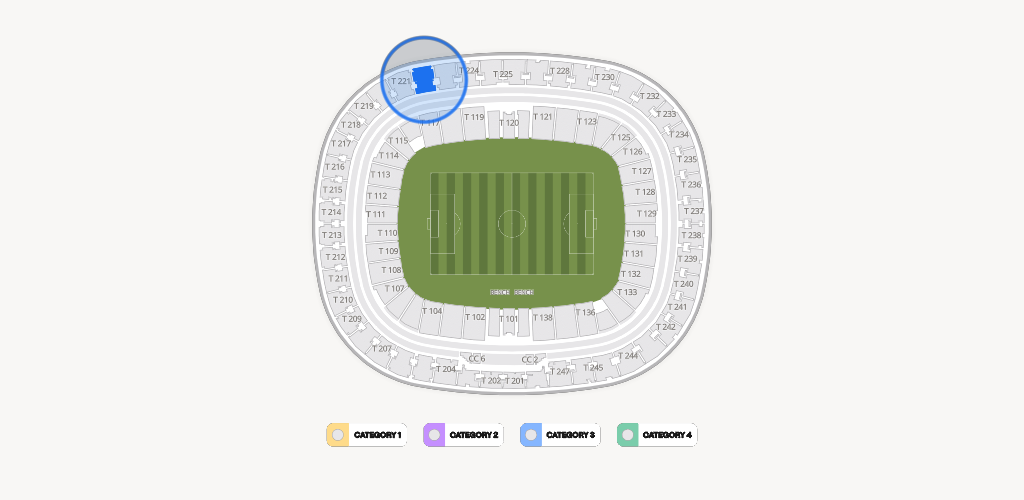 Estadio Akron Seating Chart