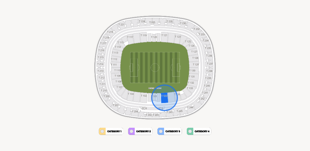Estadio Akron Seating Chart