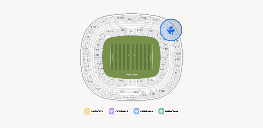 Estadio Akron Seating Chart