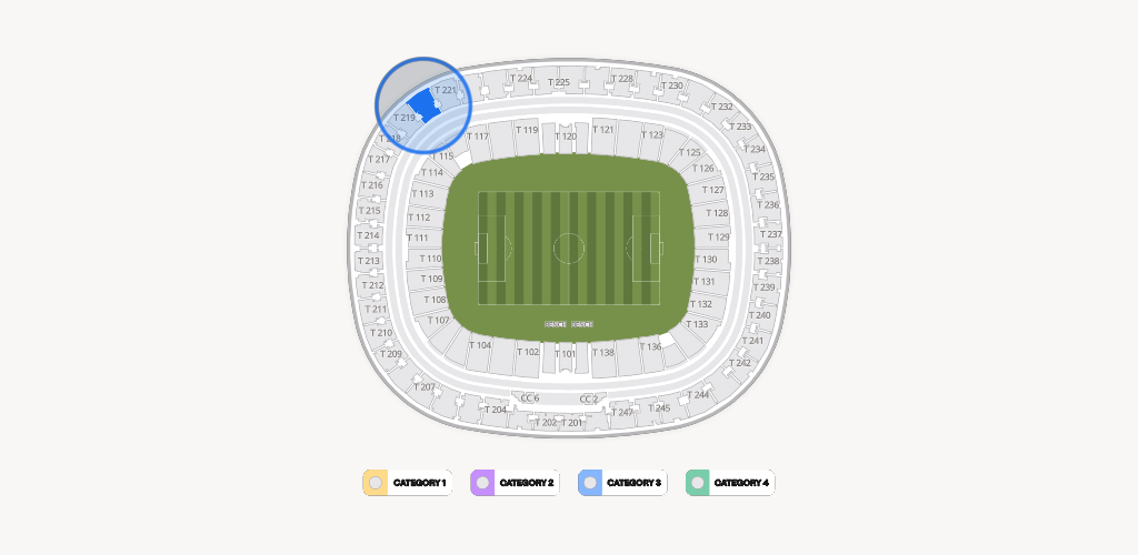 Estadio Akron Seating Chart
