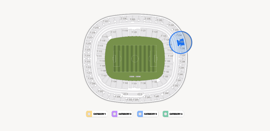 Estadio Akron Seating Chart