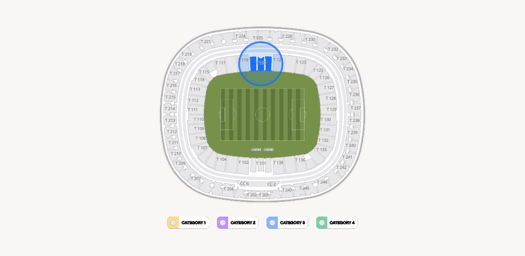 Estadio Akron Seating Chart