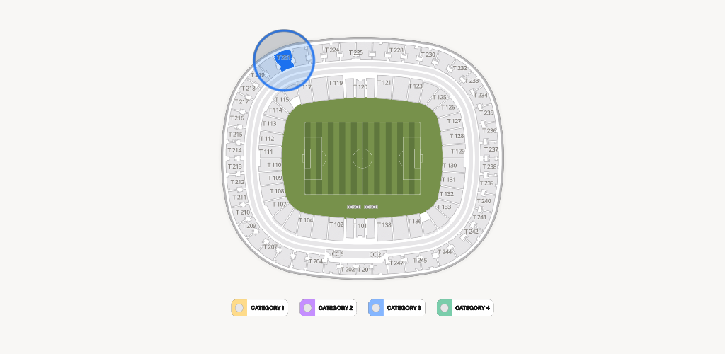 Estadio Akron Seating Chart