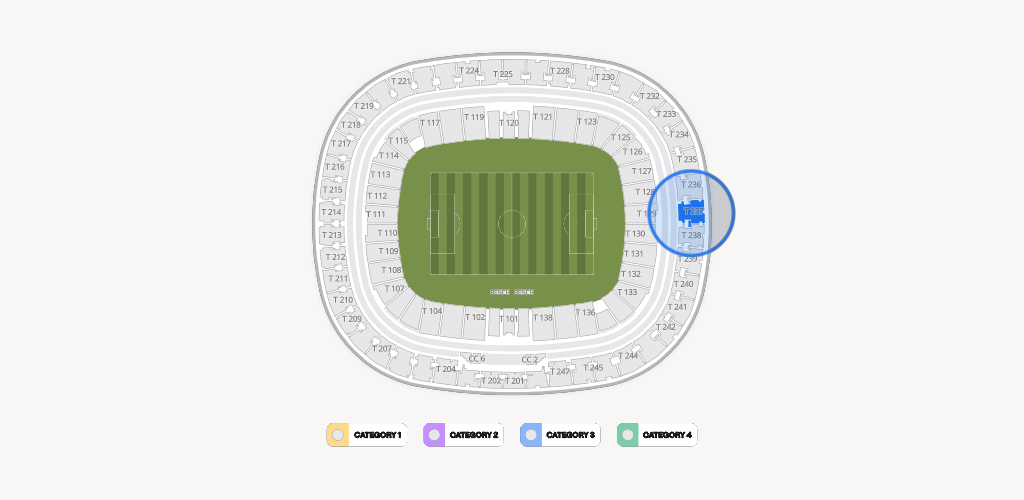 Estadio Akron Seating Chart