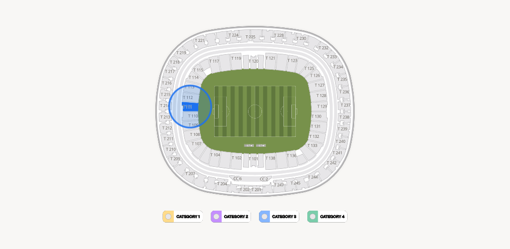 Estadio Akron Seating Chart