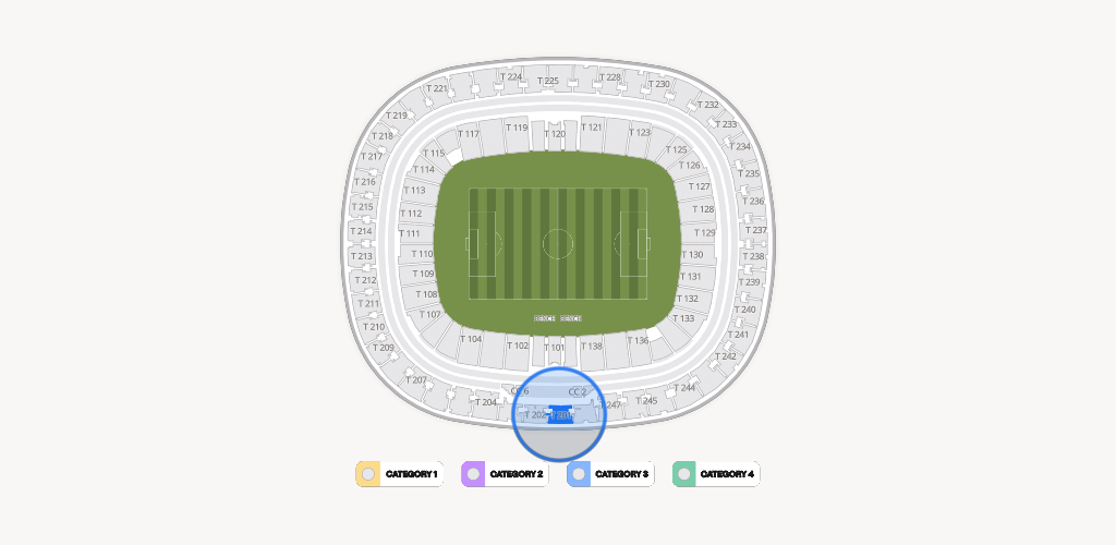 Estadio Akron Seating Chart