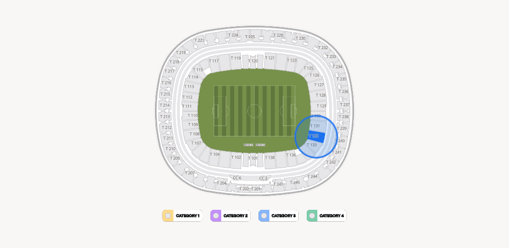 Estadio Akron Seating Chart