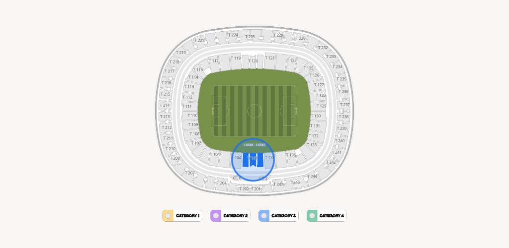 Estadio Akron Seating Chart