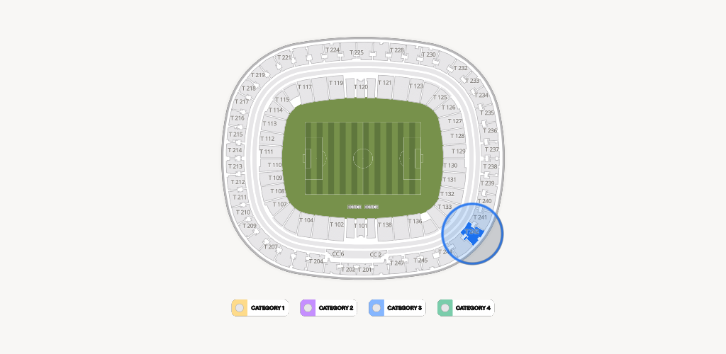 Estadio Akron Seating Chart