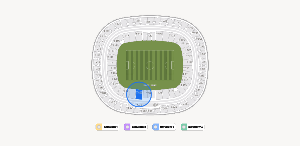 Estadio Akron Seating Chart