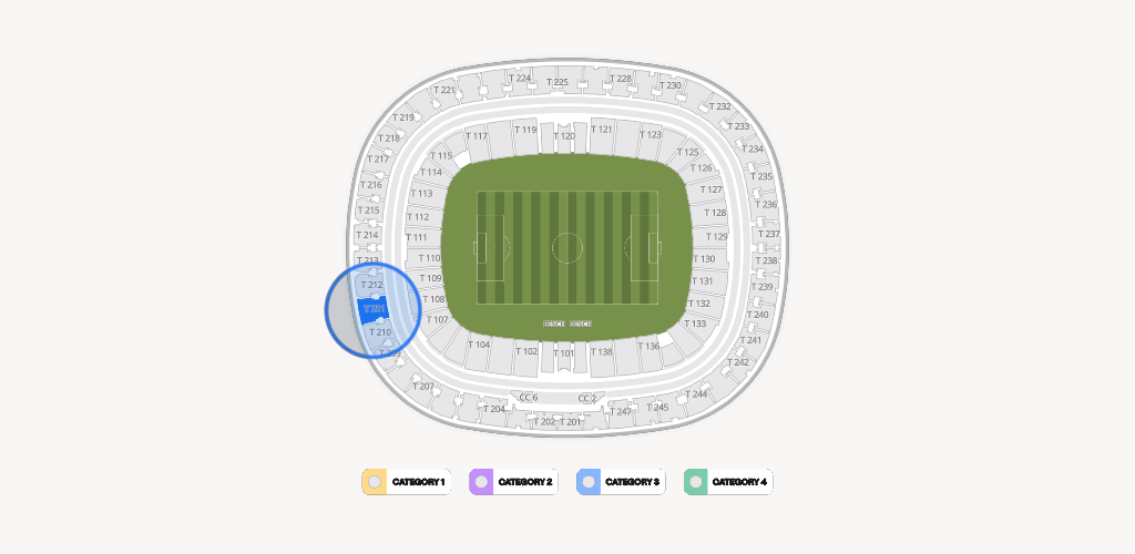 Estadio Akron Seating Chart