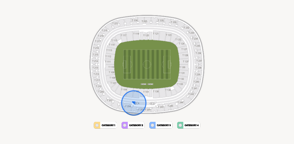 Estadio Akron Seating Chart