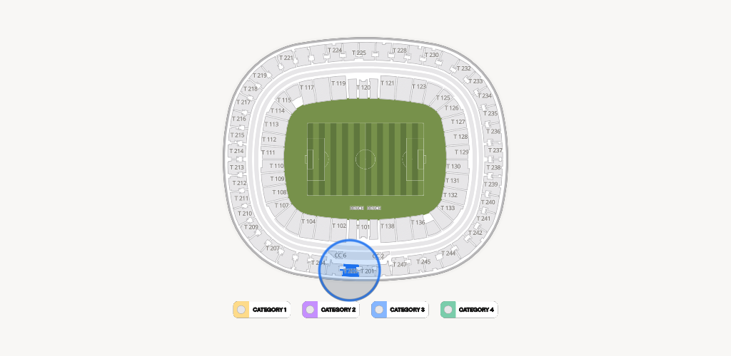 Estadio Akron Seating Chart