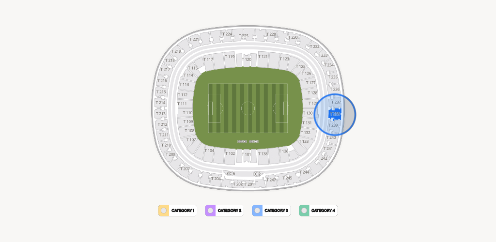 Estadio Akron Seating Chart