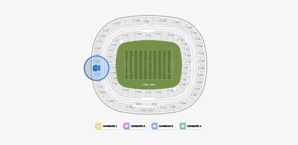 Estadio Akron Seating Chart