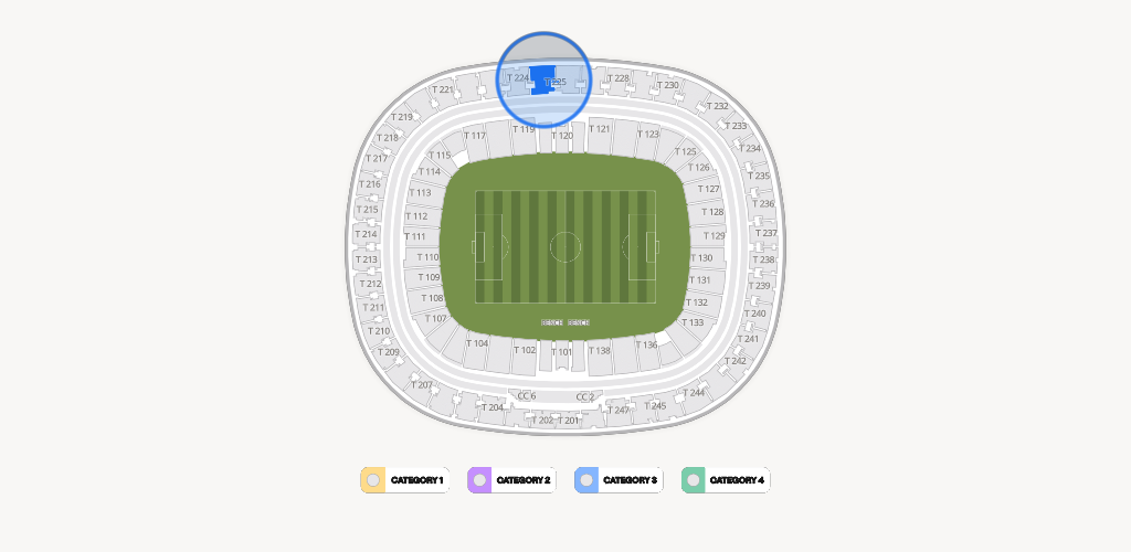 Estadio Akron Seating Chart