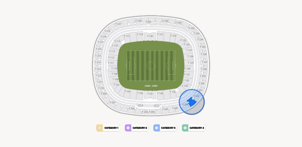 Estadio Akron Seating Chart