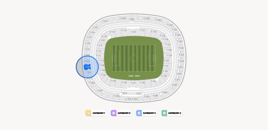 Estadio Akron Seating Chart