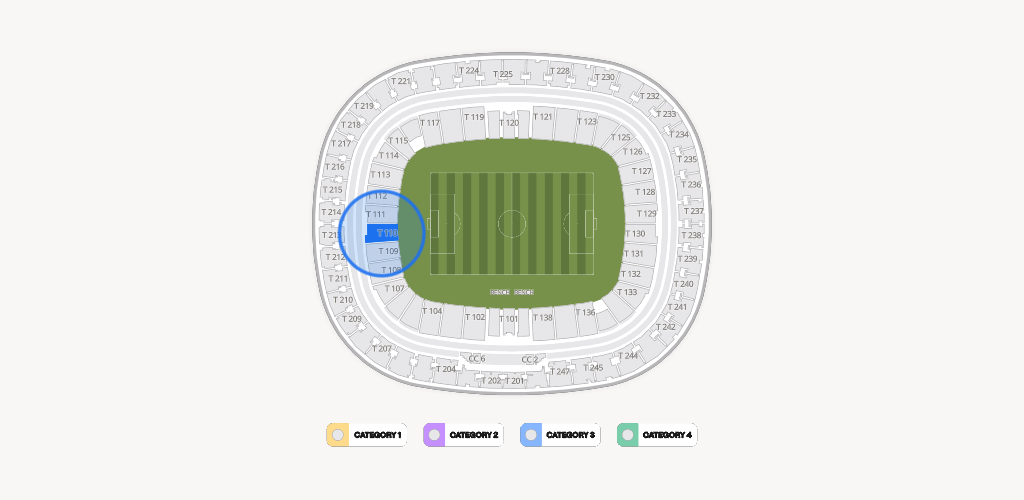 Estadio Akron Seating Chart