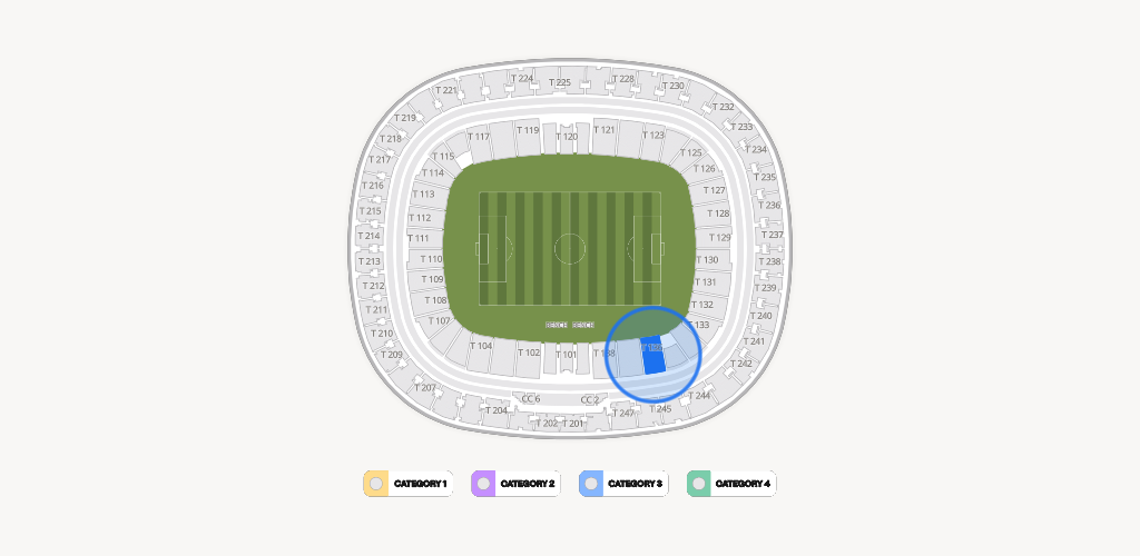 Estadio Akron Seating Chart