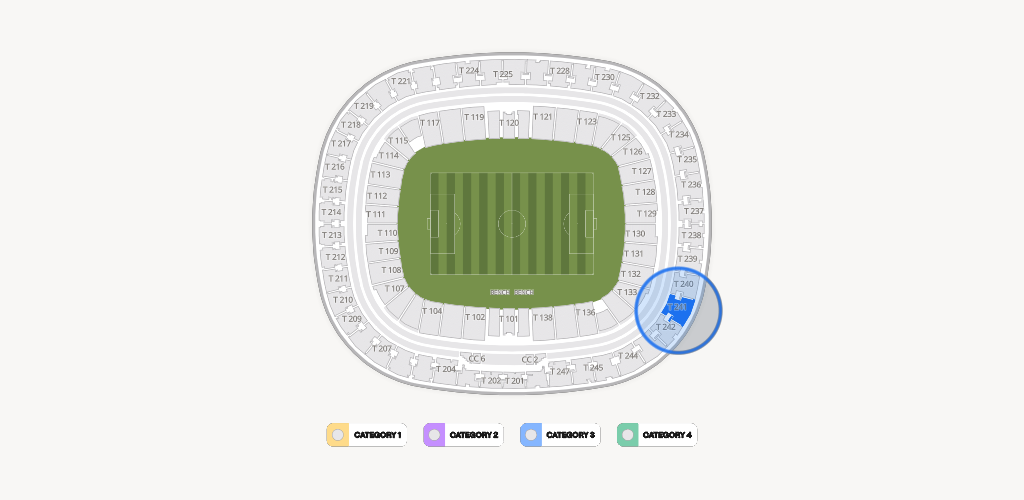 Estadio Akron Seating Chart