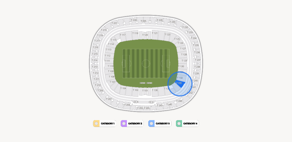 Estadio Akron Seating Chart