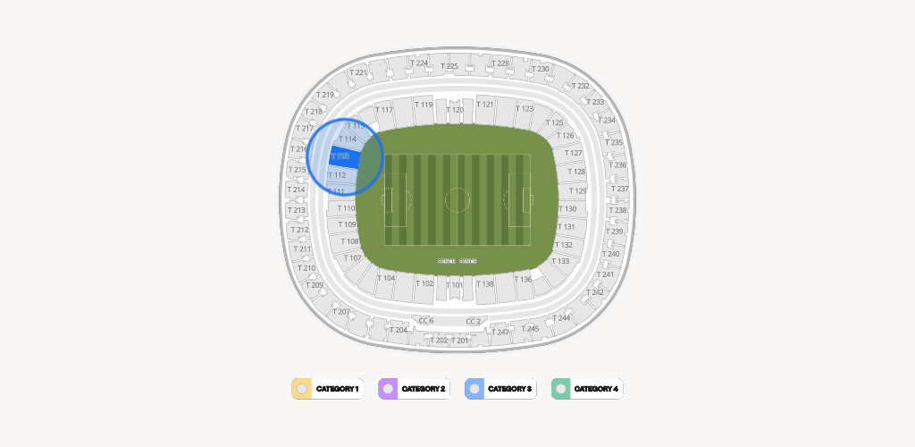 Estadio Akron Seating Chart