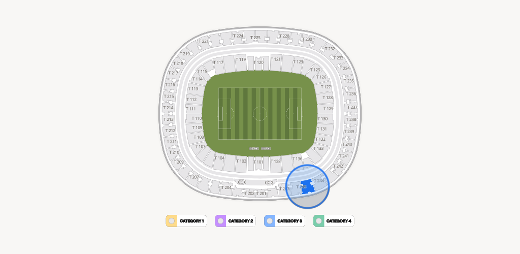 Estadio Akron Seating Chart