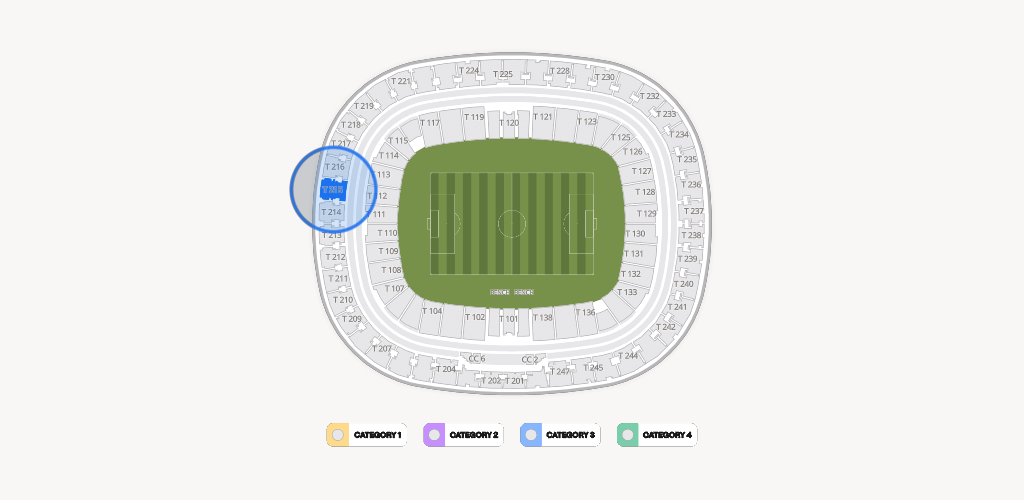 Estadio Akron Seating Chart