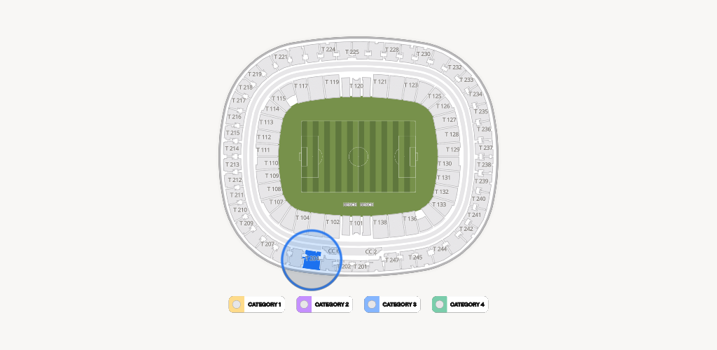 Estadio Akron Seating Chart