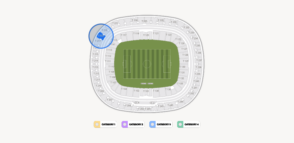 Estadio Akron Seating Chart