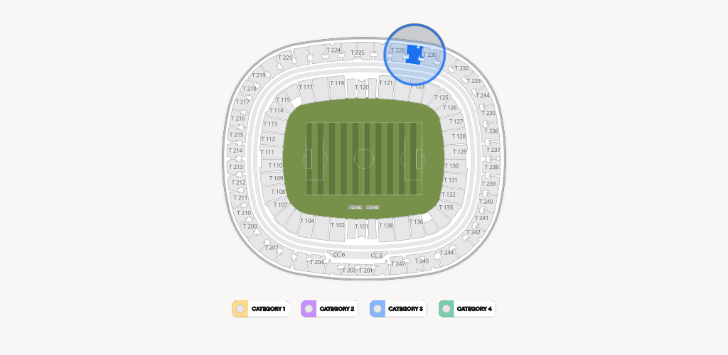 Estadio Akron Seating Chart