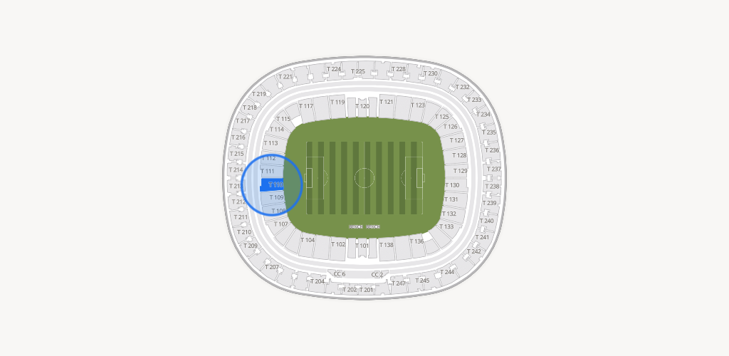 Estadio Akron Seating Chart