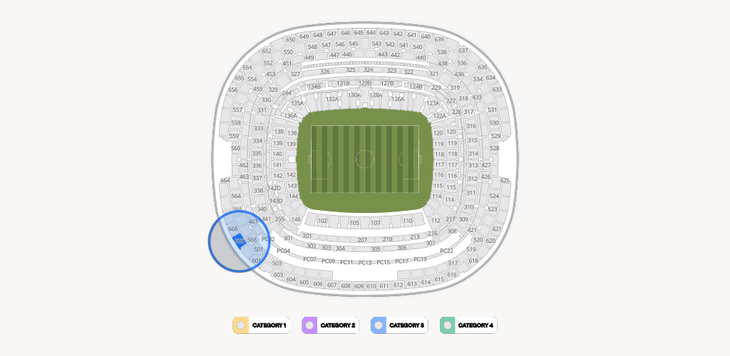 Estadio Azteca Seating Chart