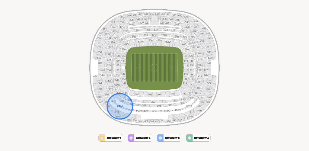 Estadio Azteca Seating Chart