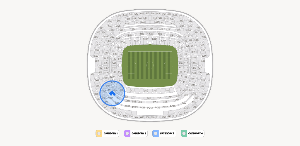 Estadio Azteca Seating Chart