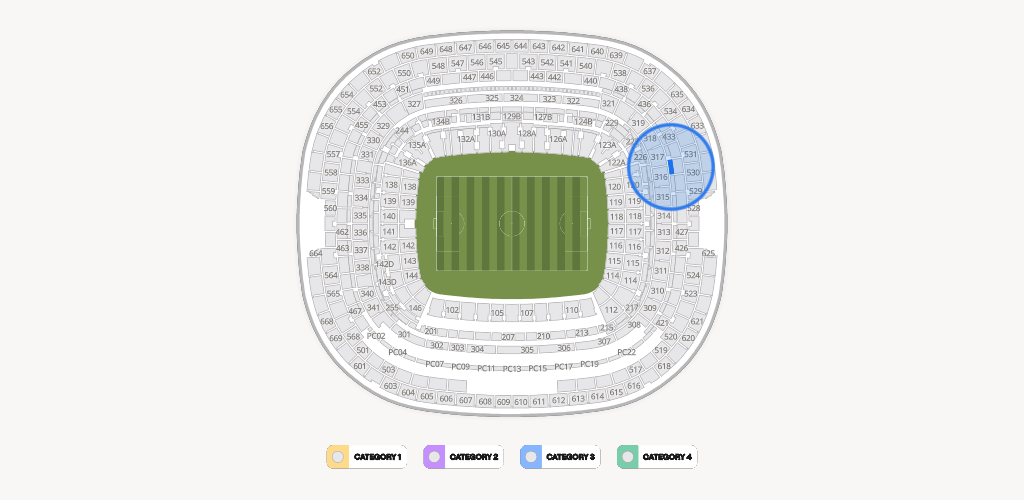 Estadio Azteca Seating Chart