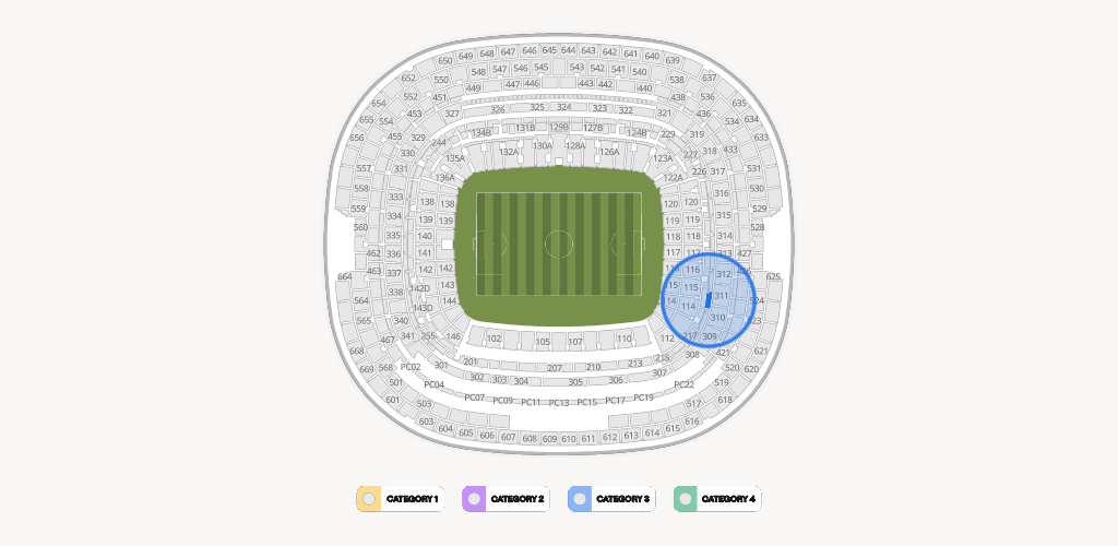 Estadio Azteca Seating Chart