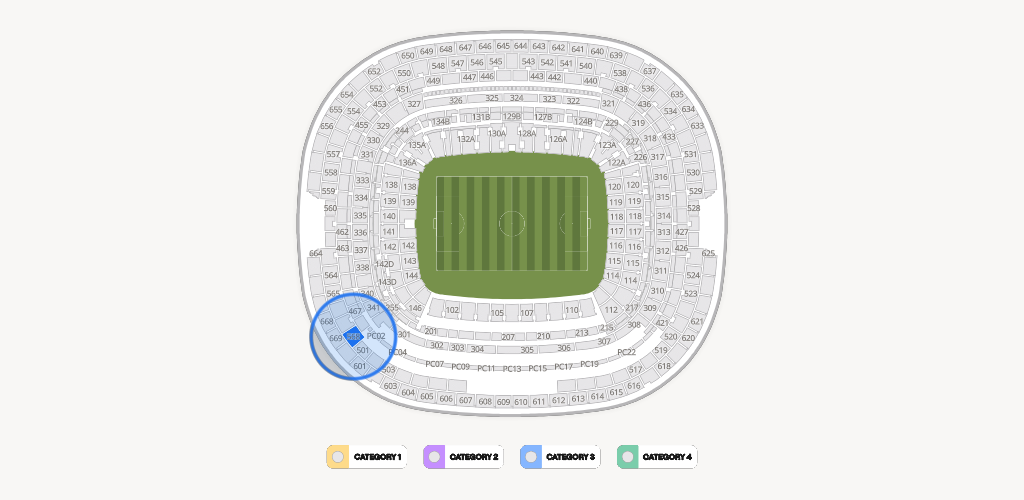 Estadio Azteca Seating Chart