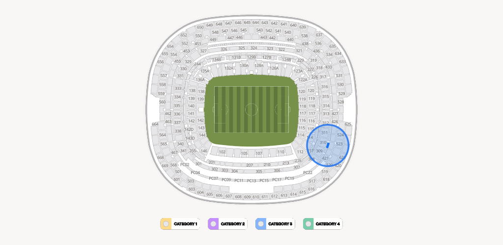 Estadio Azteca Seating Chart