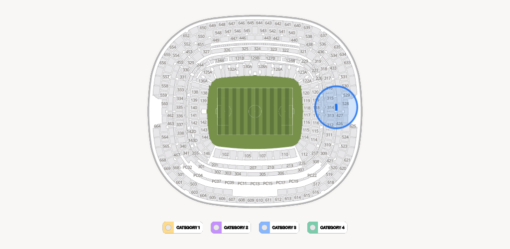 Estadio Azteca Seating Chart