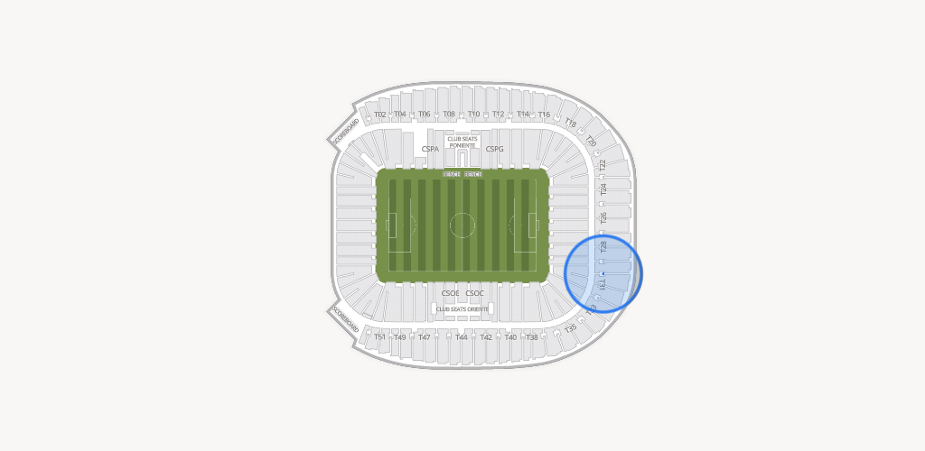 Estadio BBVA Bancomer Seating Chart