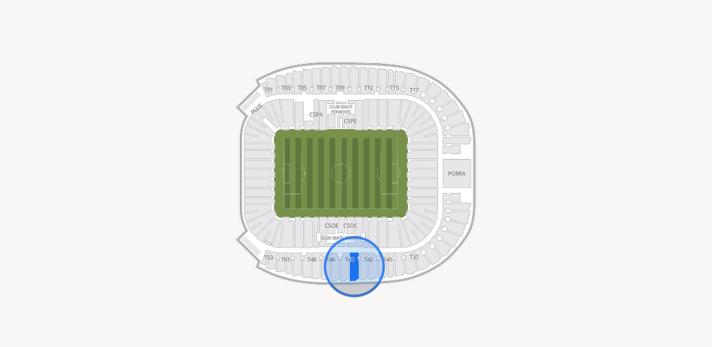 Estadio BBVA Bancomer Seating Chart