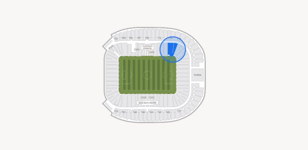 Estadio BBVA Bancomer Seating Chart