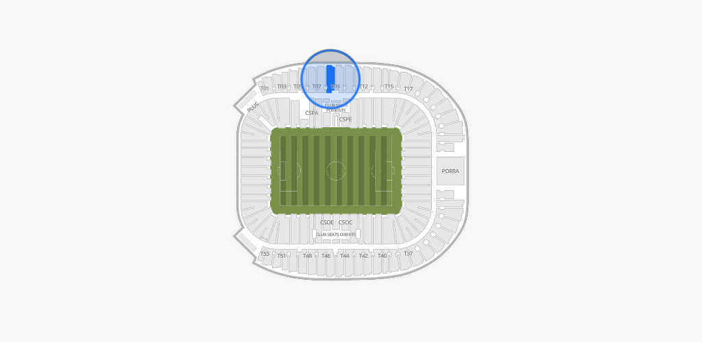 Estadio BBVA Bancomer Seating Chart