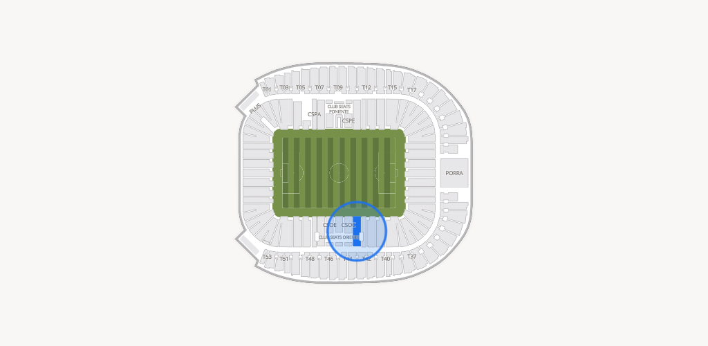 Estadio BBVA Bancomer Seating Chart