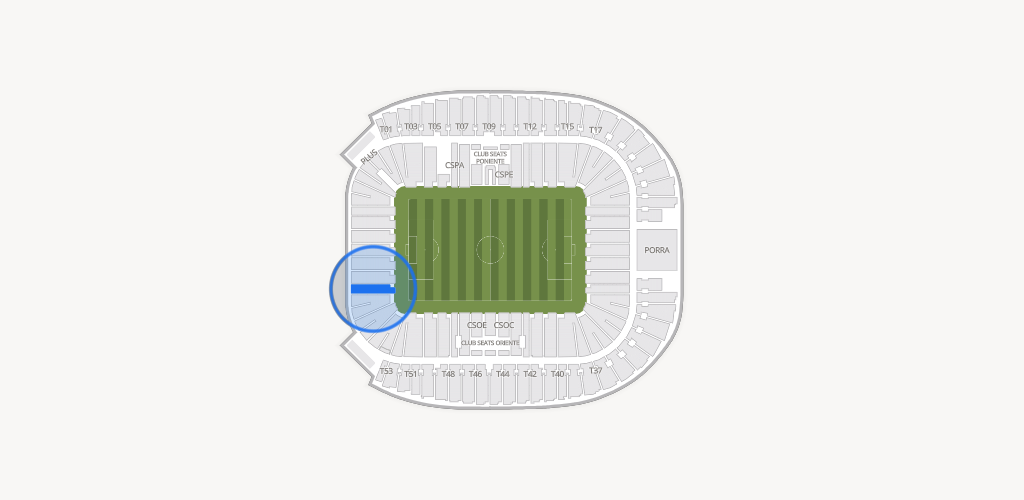 Estadio BBVA Bancomer Seating Chart