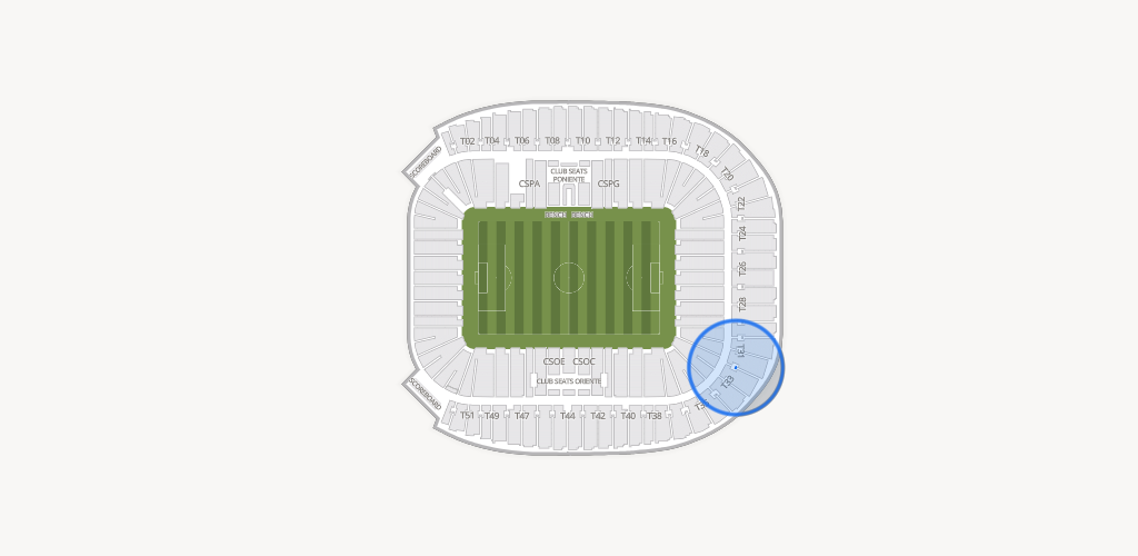Estadio BBVA Bancomer Seating Chart